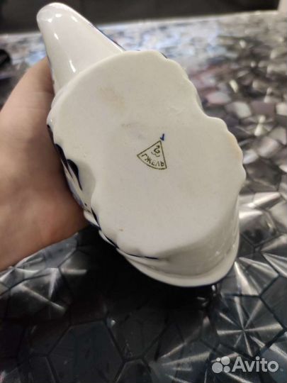 Шкатулка Рыба Гжель