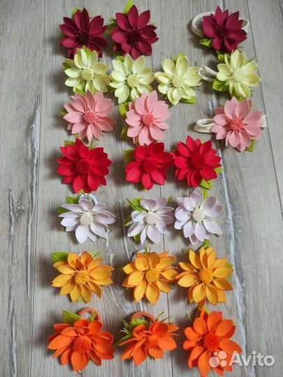 Повязки на голову, резиночки, зажимы