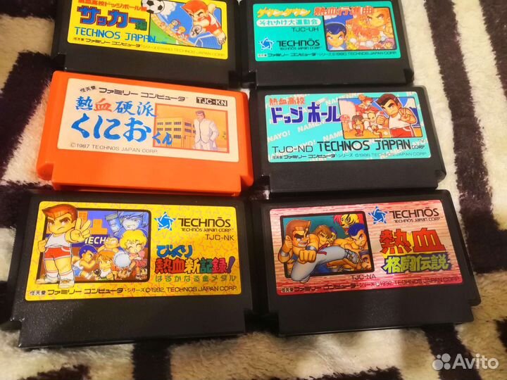 Картриджи для Famicom