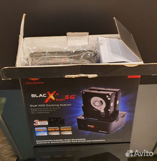 Thermaltake BlacX Duet 5G (док-станция для HDD)