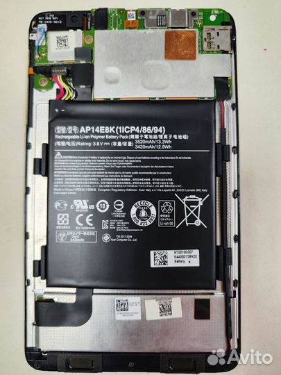 Планшет Acer iconia tab на запчасти