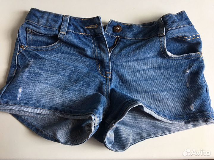 Шорты джинсовые