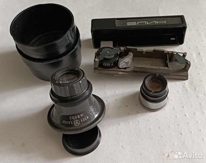 Фотоаксессуары для фотоаппаратов из эпохи СССР