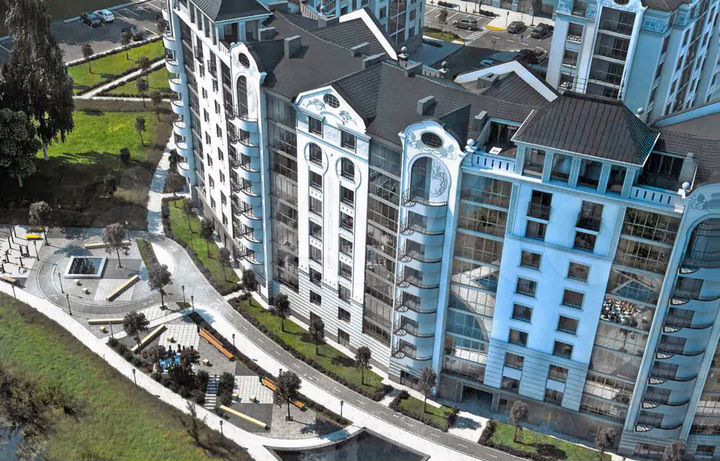 2-к. квартира, 53,1 м², 1/9 эт.