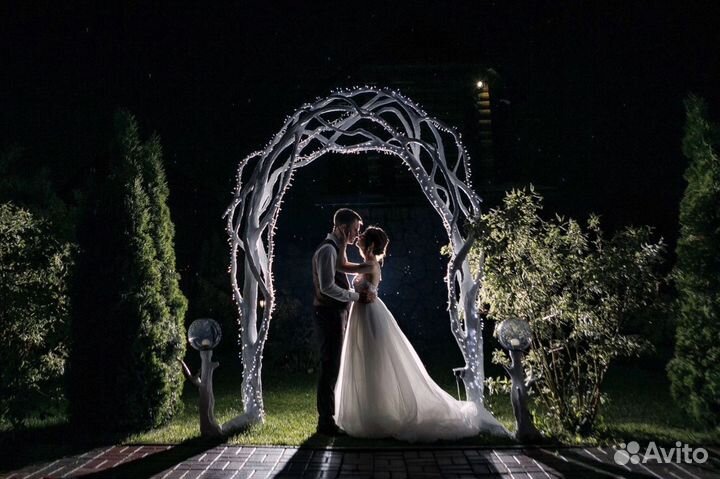 Свадебный декор фотозоны