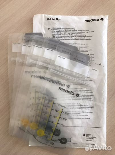 Пакеты для хранения молока