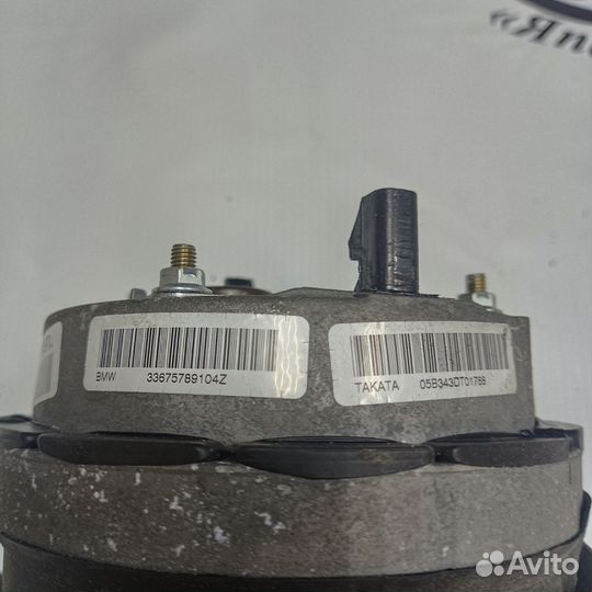 Подушка безопасности водителя BMW x5 e53 дорест