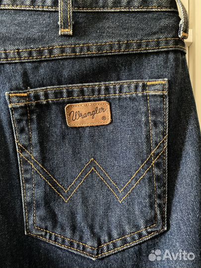 Джинсы wrangler широкие, мужские