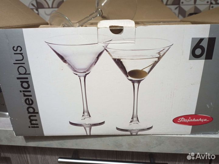 Набор бокалов для мартини