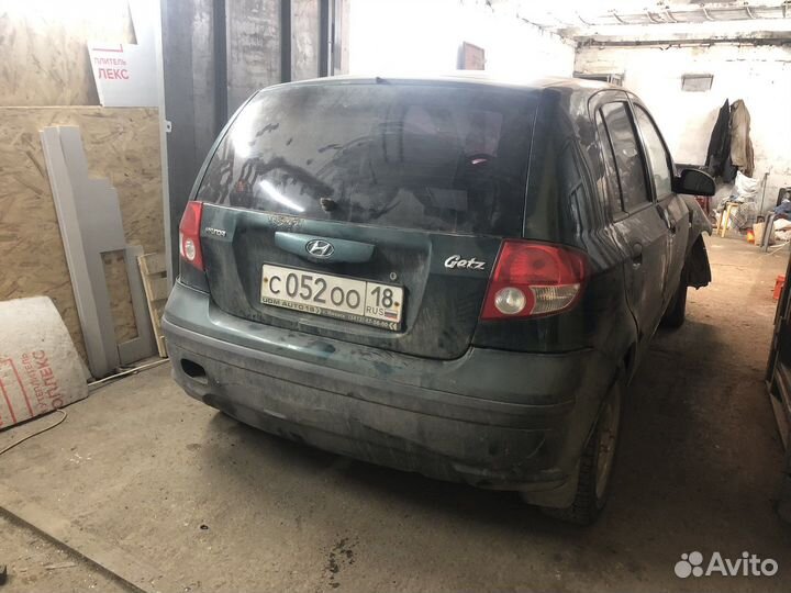 Запчасти на hyundai getz / хендай гетс