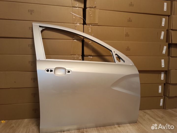 Дверь передняя правая лада веста серебристый (691)