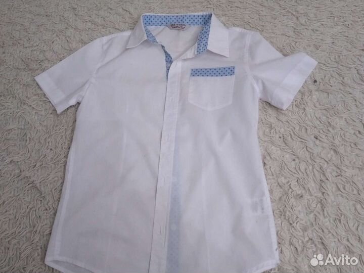 Рубашка для мальчика. Рост 140