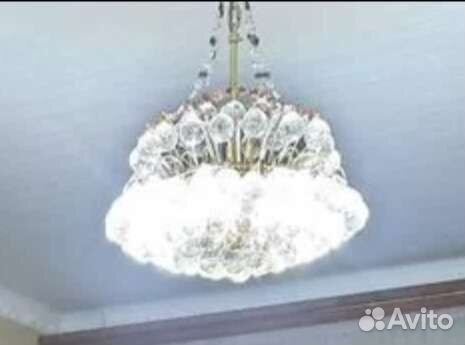 Светильник потолочный, люстра бу