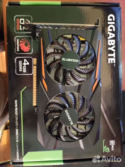 Видеокарта gtx 1050 ti 4gb