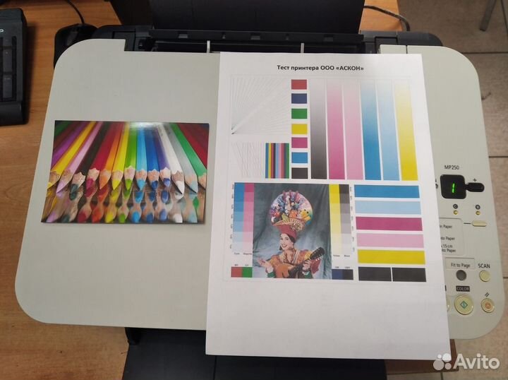 Принтер 3 в 1 Canon MP 250 цветной Гарантия
