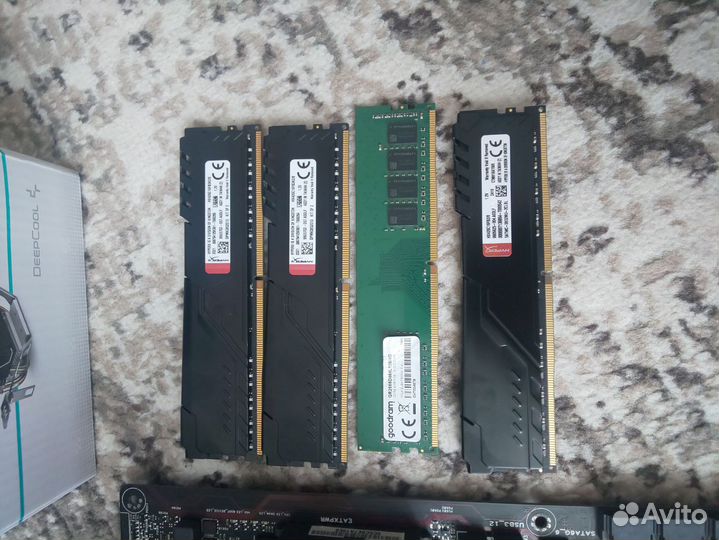 Мать проц озу кулер