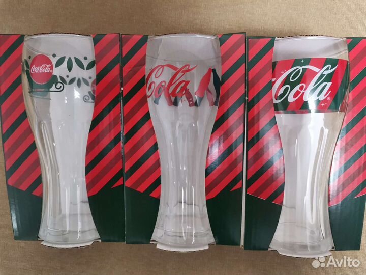 Стаканы кока кола коллекционные