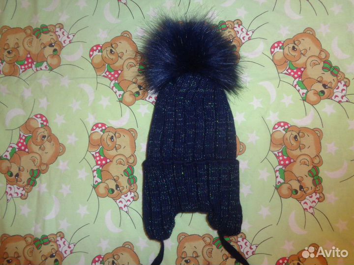 Зимняя шапочка для девочки