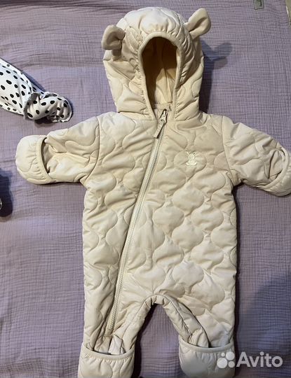 Комбинезон детский демисезонный с ушками 62 размер