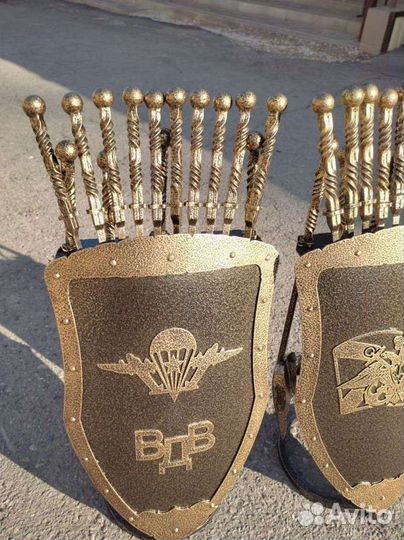 Подарок на день вмф и вдв подставка для шампуров