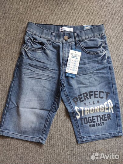 Джинсовые шорты на мальчика