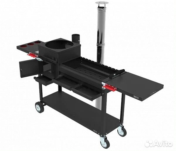 Мангал с печью под казан Искандер 360 Комфорт Эйр