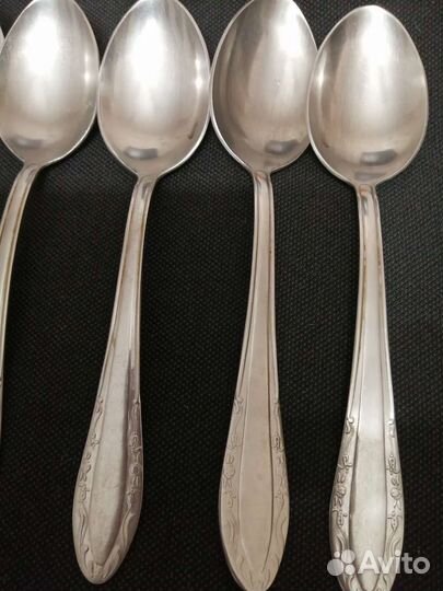 Ложки столовые нержавейка СССР