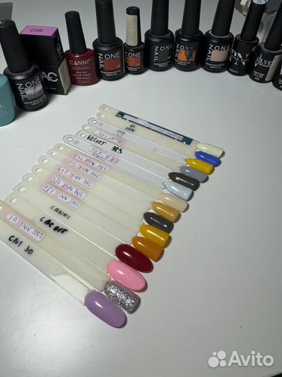 Гель лаки пакетом 15шт