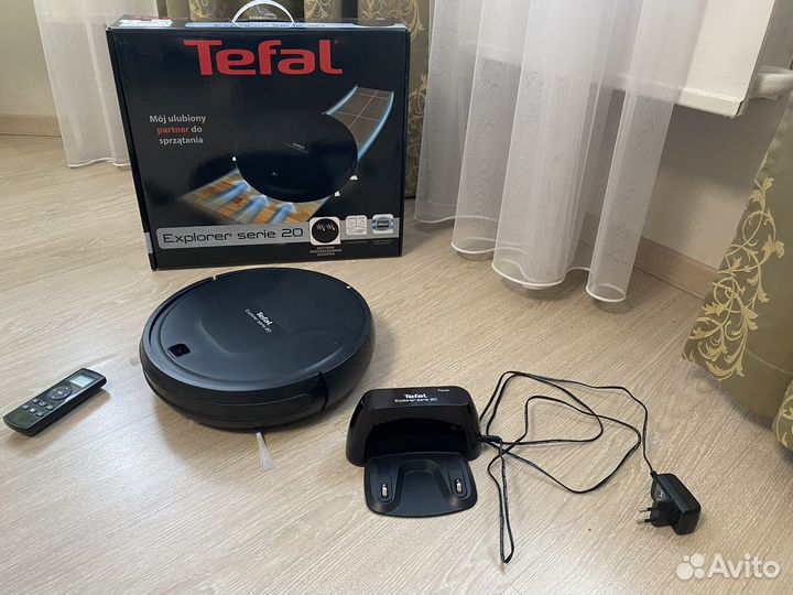Робот пылесос tefal explorer serie 20
