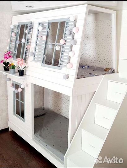 Лестница-комод для кровати