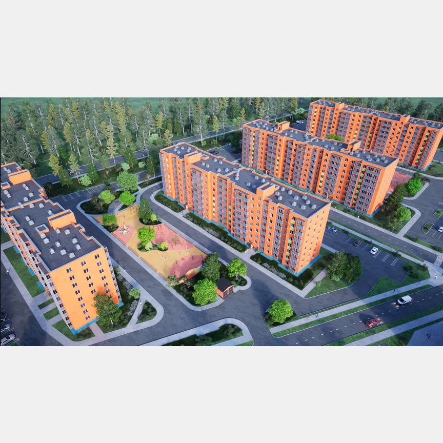 1-к. квартира, 42,8 м², 1/9 эт.