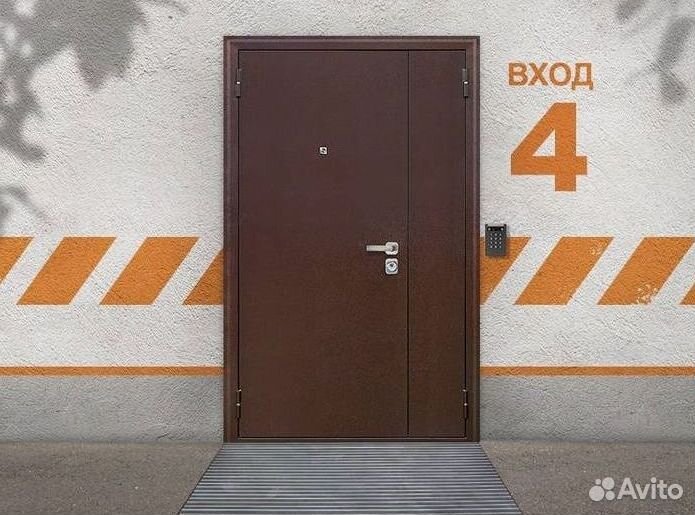 Дверь входная металлическая