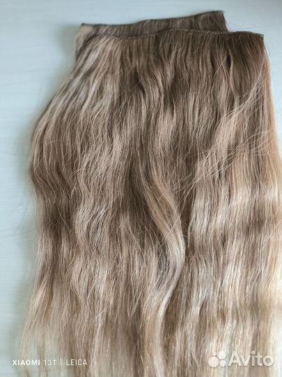 Натуральные волосы на трессе