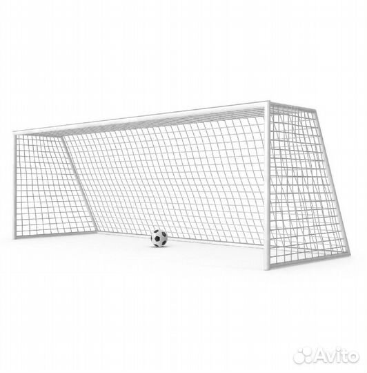 Сетка для футбольных ворот 5*2 м 1 шт нить 2,2 мм