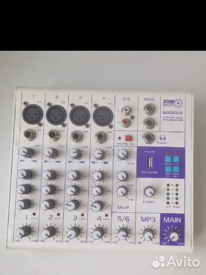 Микшерный пульт mixbox4