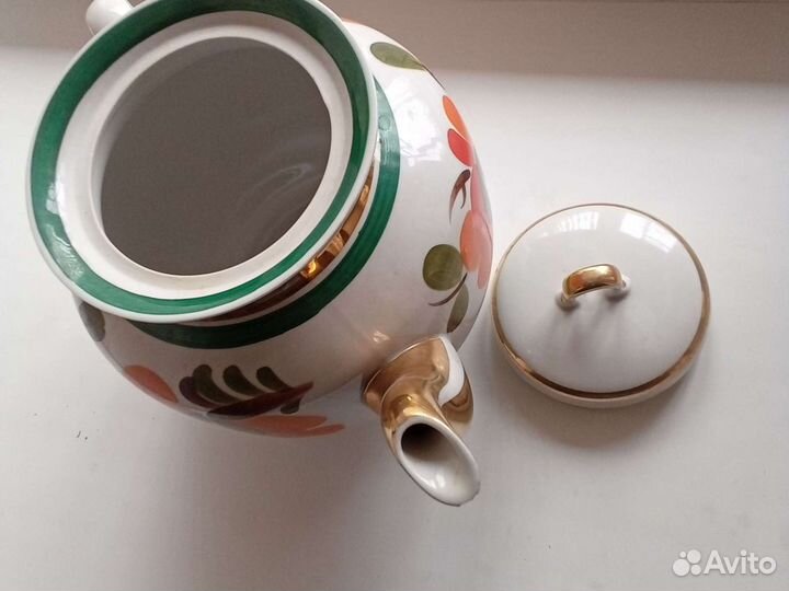 Чайник заварочный фарфоровый СССР