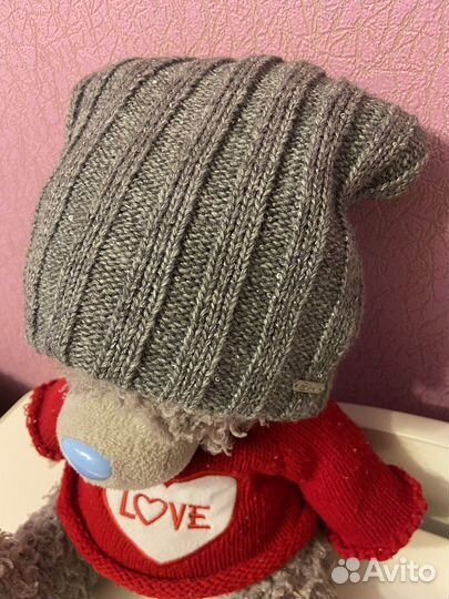 Шапка бини новая теплая мягкая