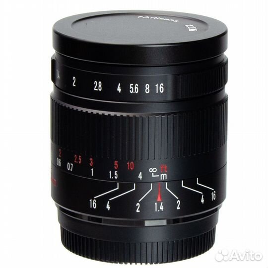 Объектив 7artisans 55mm F1.4 II Fuji XF, черный