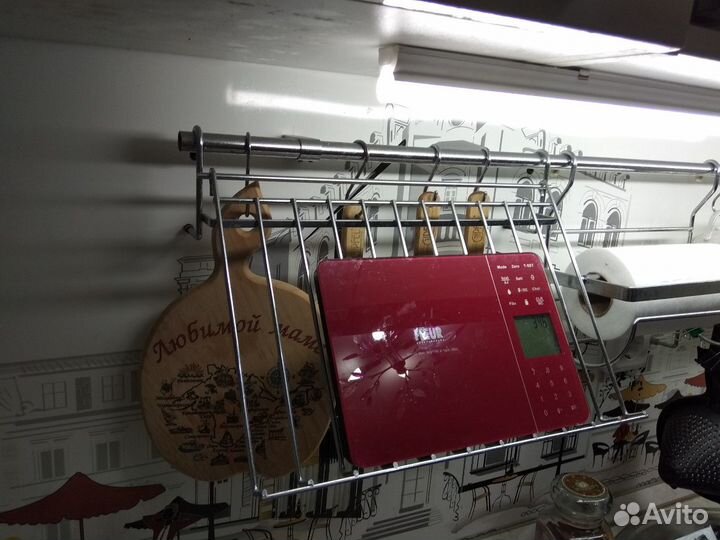 Подставка под планшет на рейлинг