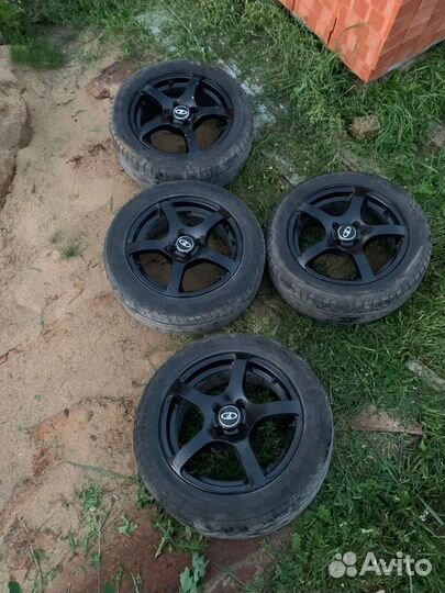 Алюминий R15 резина trian195/55