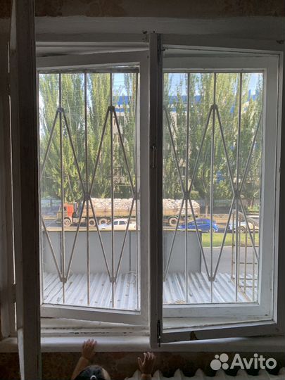 Окно деревянное