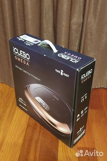 Робот пылесос iclebo omega