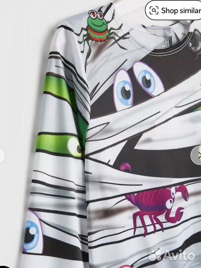 Костюм мумия на рост 80/92 см новый