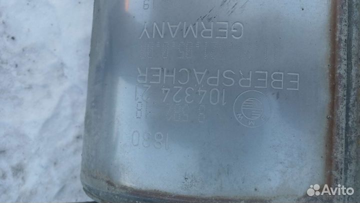 Глушитель BMW 5 G30