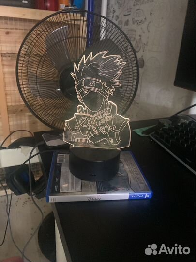 Подсветка с какаши из аниме наруто