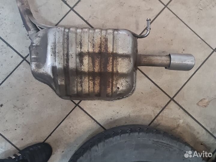 Выхлопная система Audi a4 B6