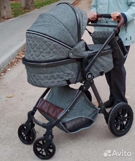 Коляска 2 в 1 luxmom