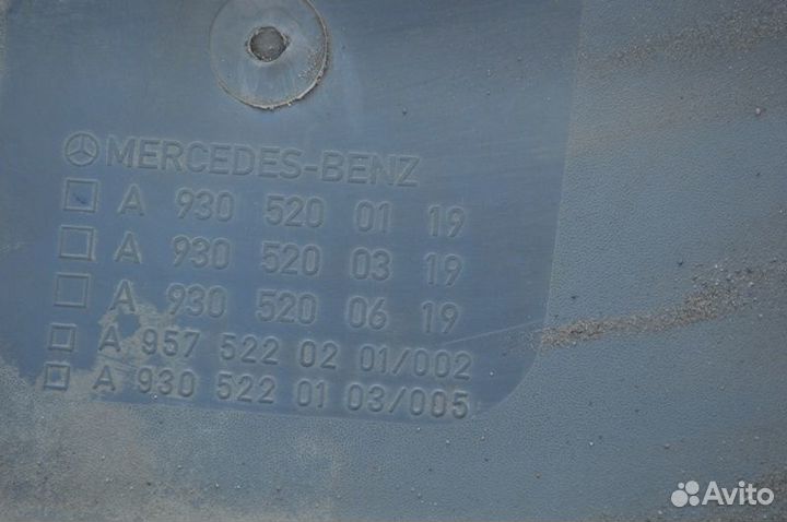 Крыло ведущего моста, переднее правое mercedes-ben