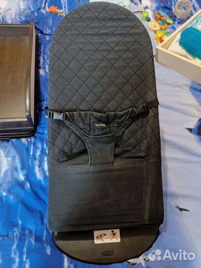 Шезлонг для новорожденных бу