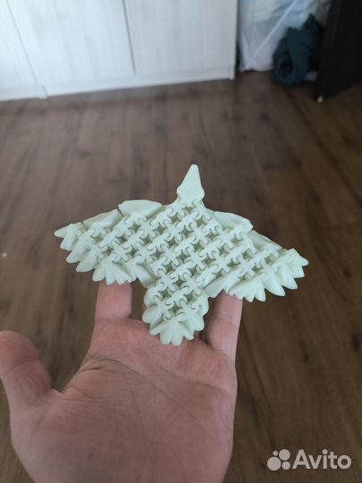 Игрушка 3D подвижная люминесцентный птиц